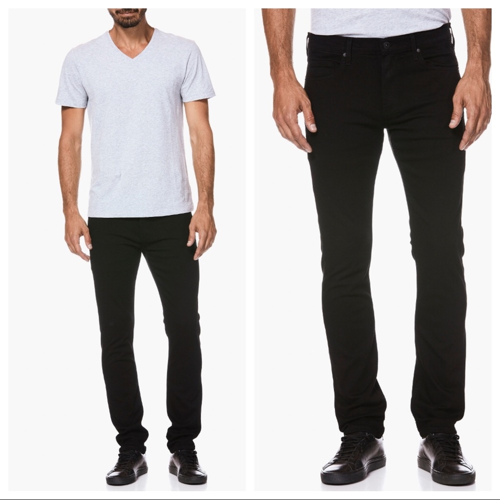 PAIGE Jeans - Lennox - Black Shadow